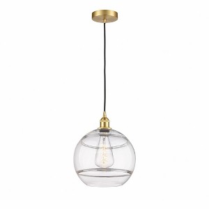 Rochester - 1 Light Cord Hung Mini Pendant In Industrial Style-13.38 Inches Tall and 12 Inches Wide - 1 of 1