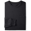 Lands' End Men's Super-T Long Sleeve T-Shirt with Pocket - 3 of 3