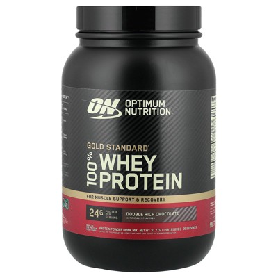 Optimum Nutrition Gold Standard® 100% Whey, Double Rich Chocolate, 2 lb (907 g)