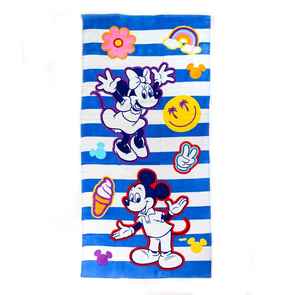 Photos - Towel Mickey Mouse & Friends Minnie Mouse Beach 