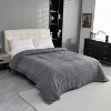 Single-sided cooling blanket,machine washable,made with breathable cooling technology fabric,lightweight - 3 of 4