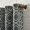 Sun Zero Blackout Barnett Trellis Grommet Curtain Panel - image 2 of 4