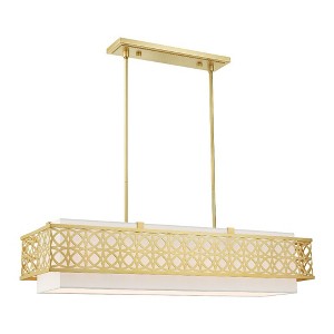 Livex Lighting Calinda 6 - Light Chandelier in  Soft Gold - 1 of 2