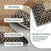 Area Rug Washable Braided Print Rug, Modern Living Room Rugs, Farmhouse Low Pile Non-Slip Area Rug - 3 of 4
