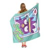 Sanrio Badtz Maru Super Cool Silk Touch Throw Blanket - 4 of 4