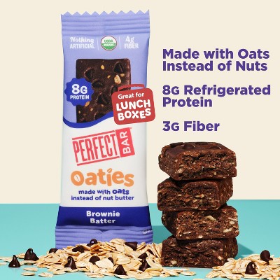 Perfect Snacks Oat Butter Brownie Batter Refrigerated Protein Bars - 8.3oz/4ct
