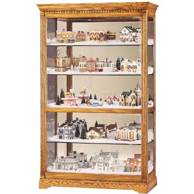 Howard Miller 680237 Howard Miller Parkview Curio Cabinet 680237 Golden Oak