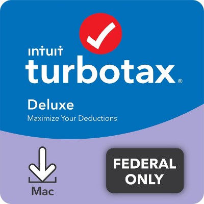 TurboTax Deluxe 2021 Federal Tax Software - Download
