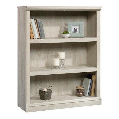 Charming Chalked Chestnut 3-Shelf Adjustable Bookcase