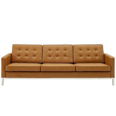 target leather couch