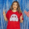 Simply Sage Market SmileyWorld Leopard Smiley Peace Sign Short Sleeve Tee - 2 of 4