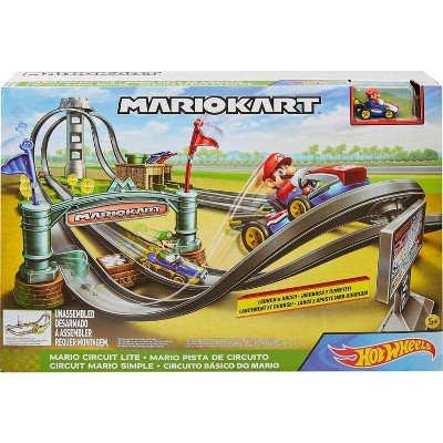 Hot Wheels Mario Kart Circuit Lite Track Set