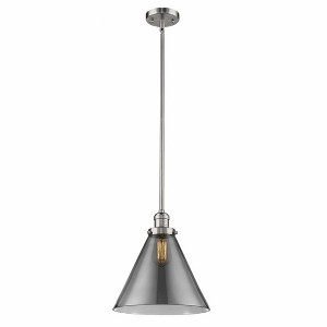 Cone - 1 Light Mini Pendant In Industrial Style-16 Inches Tall and 12 Inches Wide - 1 of 1
