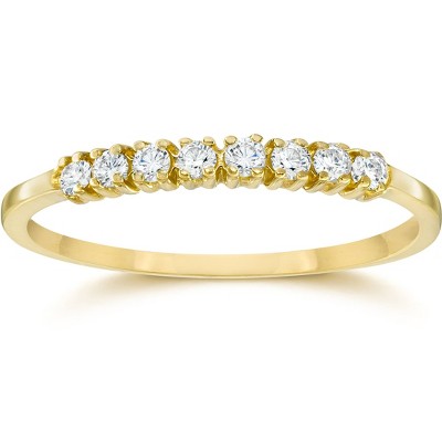 Pompeii3 Diamond Ring 10K Yellow Gold