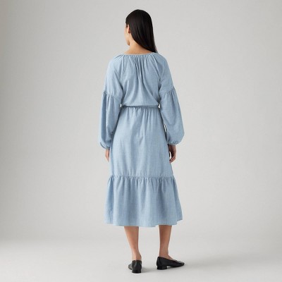 Levi’s Women’s Jolene Long Sleeve Maxi Dress