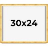 PosterPalooza | Minimalist Shadow Box Gold Picture Frame - UV Acrylic, Backing Board, Hanging Hardware - 2 of 4