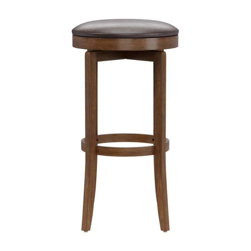 31&#34; Brendan Backless Hardwood Counter Height Barstool Brown/Cherry - Hillsdale Furniture, 6 of 10