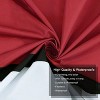 LunaLulinlk Red Geometric Shower Curtain - 3 of 4