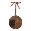 Bison Disc Ornament (Set of 12) - 2 of 3