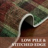 Modern Washable Area Rug, Geometric Pattern Throw Carpet with Non Slip Backing, Stain Resistant Floor Cover for Living Room - 4 of 4