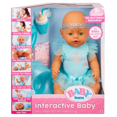 baby born interactive doll target