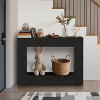 47 in Console Table for Entryway, Wooden Entry Table Foyer Hallway Tables, Rustic Farmhouse Decor for Living Room, Industrial Console Sofa Tables - 4 of 4