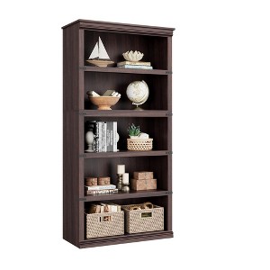 Farmhouse Book Shelf with Storage Open Display Bookshelves - 1 of 4