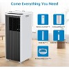 Portable Air Conditioners 8000 BTU, Energy Efficient AC Unit with Remote Control - 3 of 4