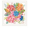 HomeRoots Spring Floral White Framed Print Wall Art - 4 of 4