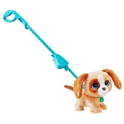 toy walking dog on a lead