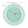 Smarty Had A Party Turquoise Vintage Plastic Dinnerware Set - 120 Sets - 4 of 4