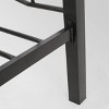 Twin Bouvardia Contemporary Iron Bed Black - Christopher Knight Home - image 3 of 4