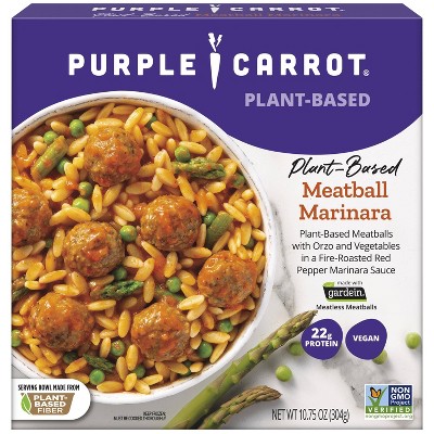 Purple Carrot Frozen Plant-Based Meatball Marinara - 10.75oz