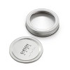 Gibson Home Market Preserves 12 Piece 16 Ounce Glass Canning jars with Lids and Bands - 3 of 4