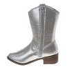 Kensie Girls Metallic Cowgirl Boots - 3 of 4