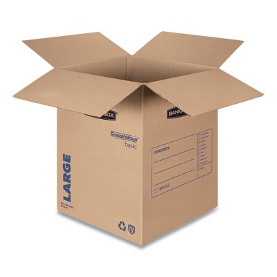 Eco-Friendly Kraft Corrugated Storage Box 18"x18"x24"