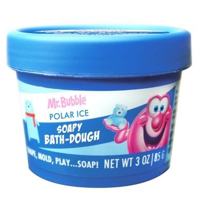 Mr. Bubble Soapy Bath Dough Polar Ice