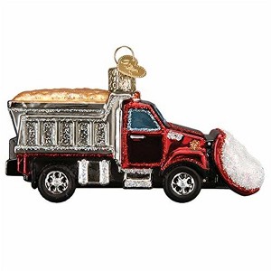Old World Christmas Blown Glass Ornament for Christmas Tree, Snow Plow - 1 of 4
