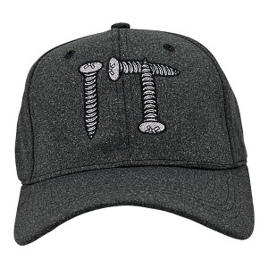 Screw It Hat Funny Sarcastic Hardware Joke Graphic Novelty Cap - Crazy Dog Hat For Mechanic Handyman Black Standard - 1 of 4