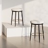 Okak 24.75" Modern Counter Height Bar Stools with Sponge Cushion Set of 2/4, Modern Counter Stools, Accent Chair for Kitchen, Dining Room - 2 of 4