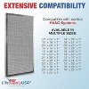 LifeSupplyUSA Aluminum Electrostatic Air Filter Replacement Washable Air PurifierA/C Filter for Central HVAC MERV 8 Long-Lasting - 2 of 4