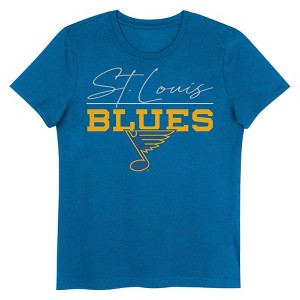 NHL St. Louis Blues Girls' V-Neck T-Shirt - 1 of 1