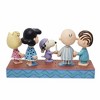 Jim Shore 5.0 Inch P.J. Party Peanuts Snoopy Linus Charlie Brown Lucy Sally Figurines - 2 of 3