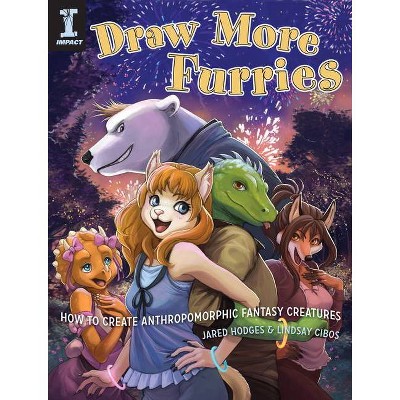 Draw More Furries - by  Jared Hodges & Lindsay Cibos-Hodges (Paperback)