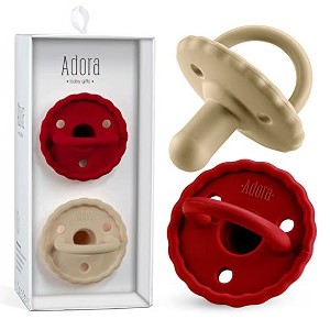 Baby Soother Pacifiers Teether - Suitable for Toddlers to Grasp and Self Soothe for Teething Relief - 1 of 4