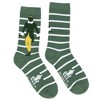 Elf Women's Socks Buddy The Elf Socks Santa's Coming VHS Replica Case 2-Pair Mid Calf Novelty Holiday Crew Socks Multicoloured - 4 of 4