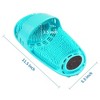 SWTROOM Silicone Foot Scrubber Bath Brush Set - 2 of 4