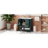 Okak 30" Vintage Style Bathroom Vanity with Sink, Freestanding Bathroom Painted Finish Sink Vanities with Soft Closing Door & Open Shelves - 2 of 4