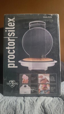 Proctor Silex Waffle Cone and Waffle Bowl Maker - White