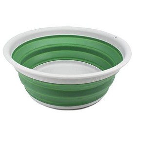SAMMART 7.5L (1.98 Gallon) Collapsible Tub - Foldable Dish Tub - 1 of 4